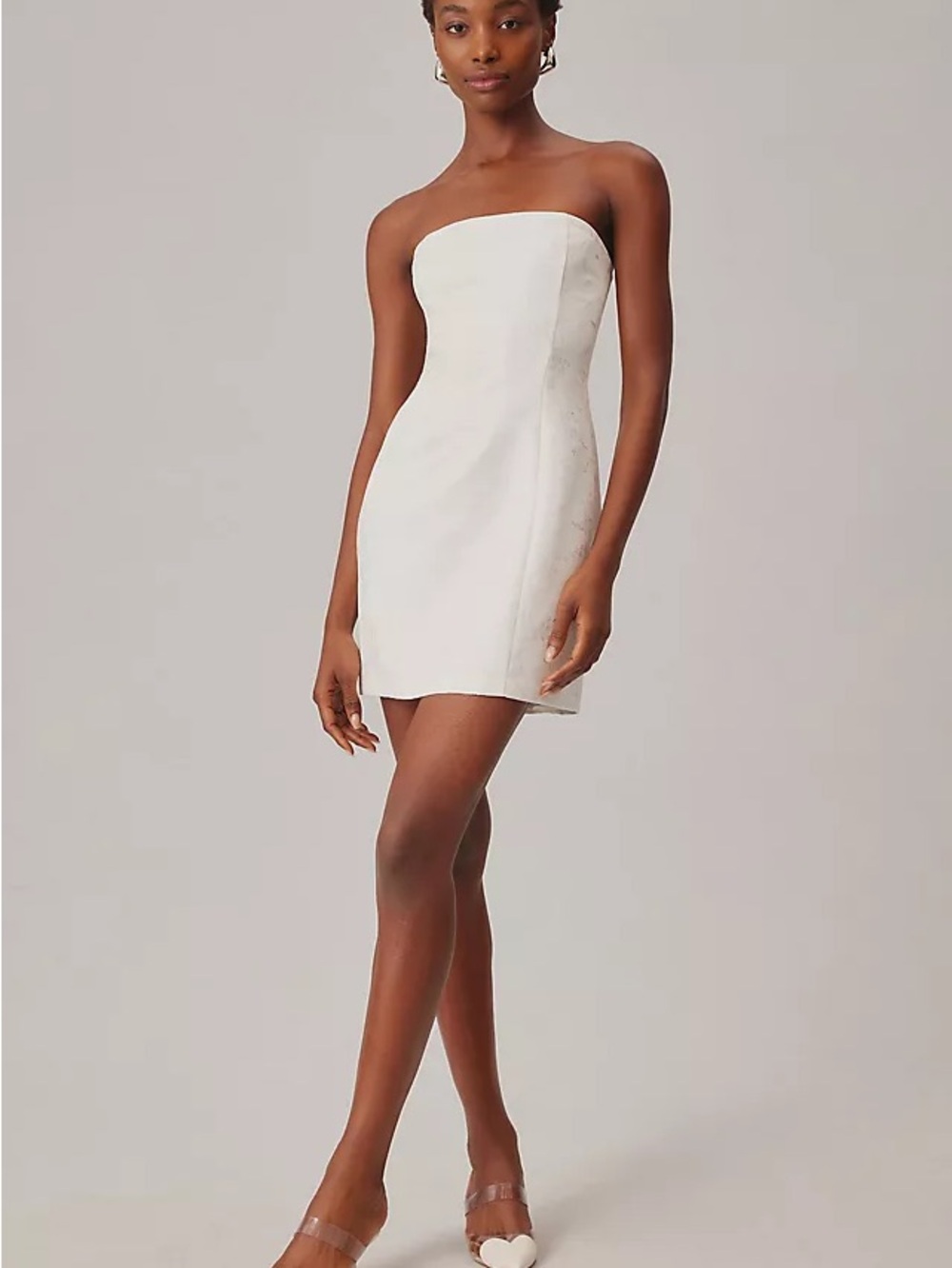 Reformation Gabby Dress In White Size 12 NWT